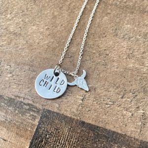 Hand Stamped Necklace